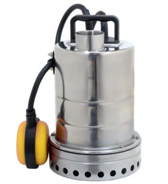 Leistungsstarke Edelstahl Schmutzwasser Pumpe VIGINOX 60 MA für Festkörper bis10mm